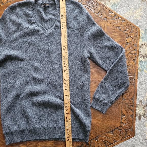 Jonathan Macintosh Men's Baby Alpaca Sweater Size L - Picture 4 of 6